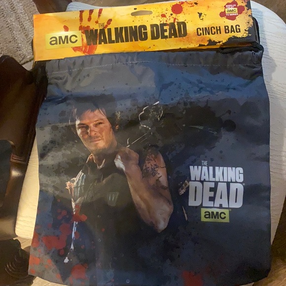 Frye Leather Boots sz5.5+Darrell Walking💀cinch bag+barbell gauges 18G - Picture 6 of 17